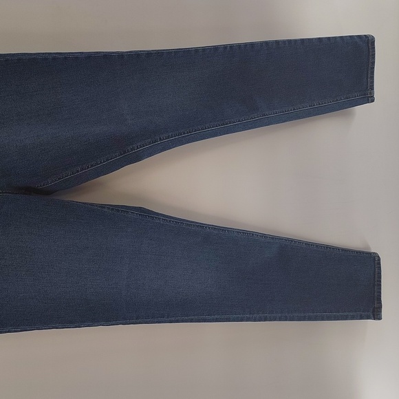 Frank & Oak The Kim Comfort Stretch Jean Size 30 Denim Blue Jeans High Rise - Picture 3 of 7